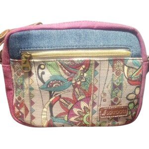 sakroots Floral Multi-Color Crossbody Bag